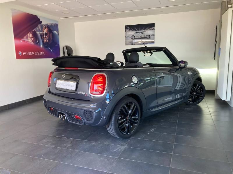 Occasion MINI Cabrio Cooper S 192ch John Cooper Works BVA7 Euro6d-T 2020 Thunder Grey 24990 € à Épinal