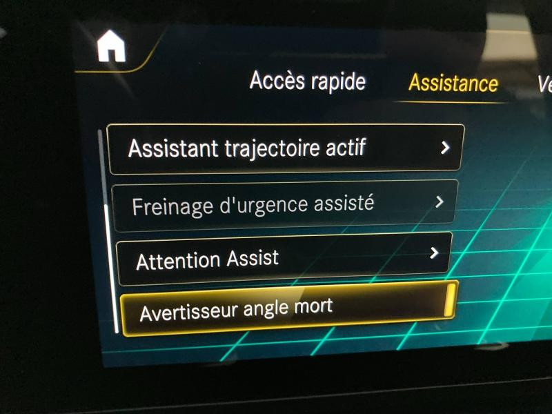 Occasion MERCEDES-BENZ GLA 250 e 160+102ch AMG Line 8G-DCT 2022 Bleu denim métallisé 37990 € à Épinal