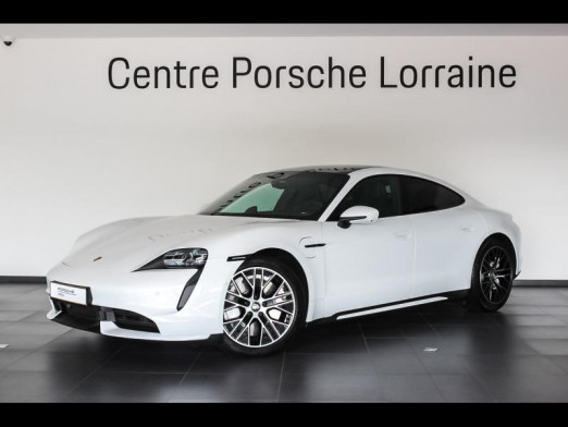 Occasion PORSCHE Taycan 680ch Turbo MY21 2021 Blanc Carrara métallisé 144 900 € à Lesménils