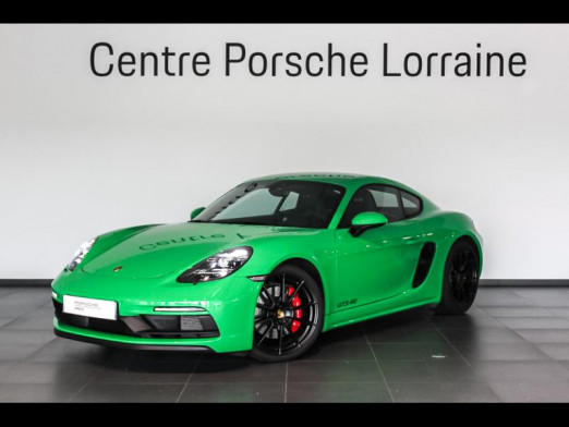 Occasion PORSCHE 718 Cayman 4.0 400ch GTS 4.0 MY21-22 2021 Vert Python 119 900 € à Lesménils