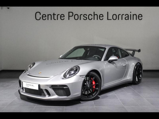 Occasion PORSCHE 911 Coupe 4.0 500ch GT3 PDK 2018 Argent GT 168 900 € à Lesménils