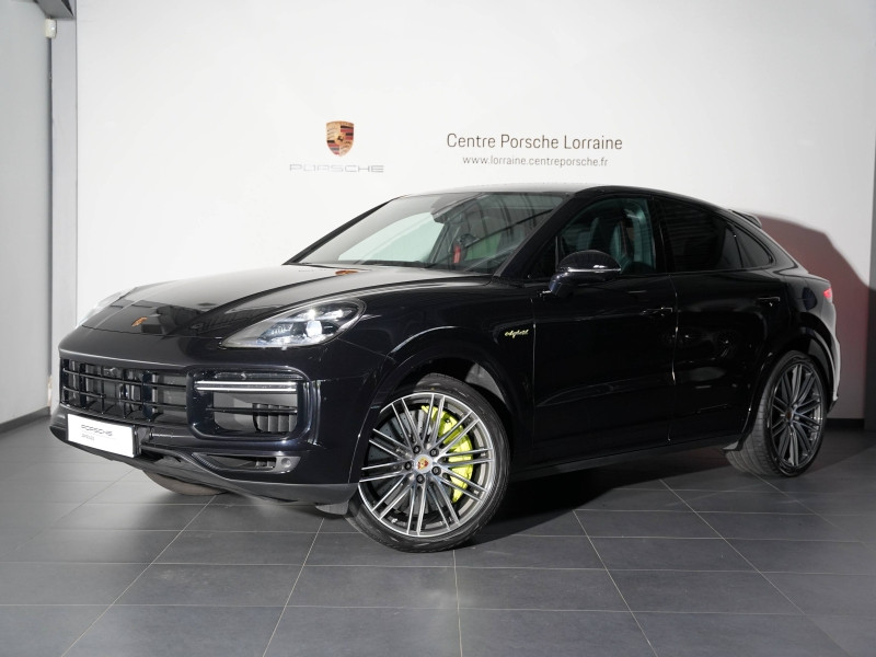 Occasion PORSCHE Cayenne Coupé 4.0 V8 680ch Turbo S E-Hybrid 2021 Noir Intense 159900 € à Lesménils