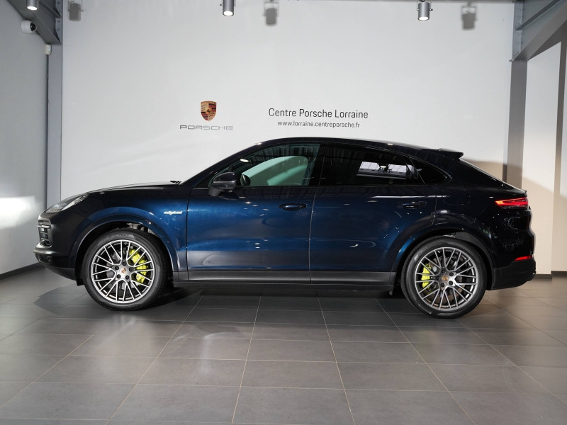 Occasion PORSCHE Cayenne Coupé 3.0 V6 462ch E-Hybrid Platinum Edition 2022 Bleu Moonlight Métallisée 99900 € à Lesménils