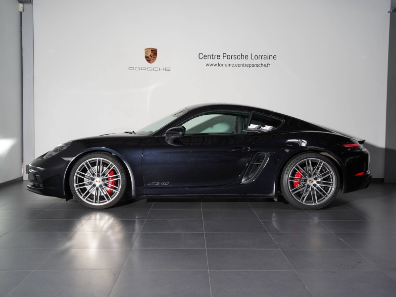 Occasion PORSCHE 718 Cayman 4.0 400ch GTS 4.0 2020 Noir Intense métallisé 116900 € à Lesménils