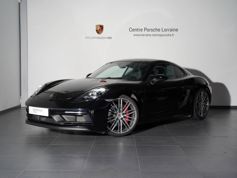 Occasion PORSCHE 718 Cayman 4.0 400ch GTS 4.0 2020 Noir Intense métallisé 116900 € à Lesménils