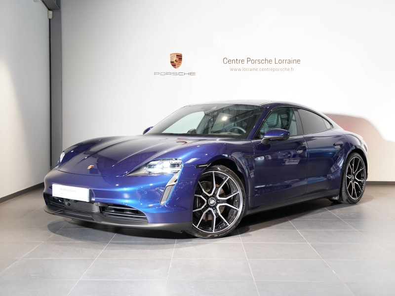 Used PORSCHE Taycan 476ch avec batterie performance plus MY24 2023 Bleu Gentiane métallisé € 108900 in Lesménils