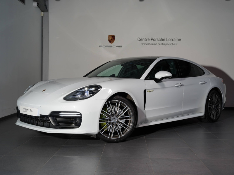 Occasion PORSCHE Panamera 3.0 V6 462ch 4 E-Hybrid 2019 Blanc Carrara 84900 € à Lesménils