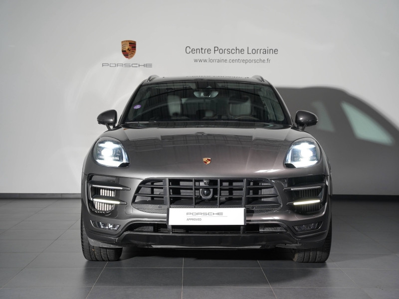 Occasion PORSCHE Macan 3.6 V6 440ch Turbo Pack Performance PDK 2016 Argent Rhodium métallisé 79900 € à Lesménils