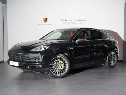 Used PORSCHE Cayenne Coupé 3.0 V6 462ch E-Hybrid 2021 Noir Intense € 79,900 in Lesménils