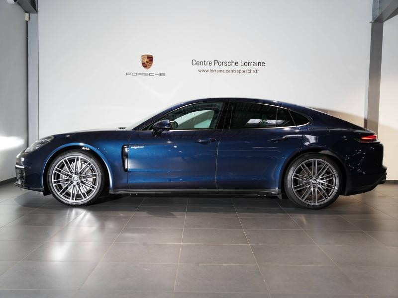Occasion PORSCHE Panamera 3.0 V6 462ch 4 E-Hybrid Euro6d-T 19cv 2021 Bleu Nuit 89900 € à Lesménils