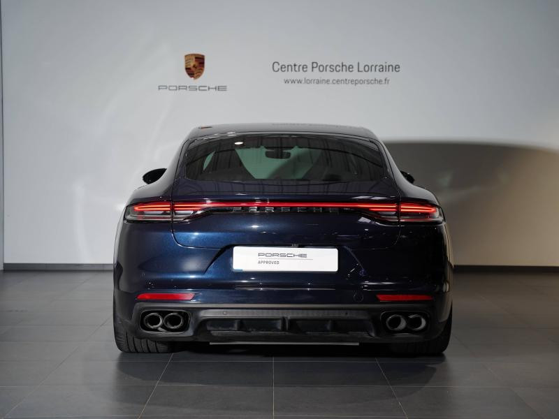 Occasion PORSCHE Panamera 3.0 V6 462ch 4 E-Hybrid Euro6d-T 19cv 2021 Bleu Nuit 89900 € à Lesménils