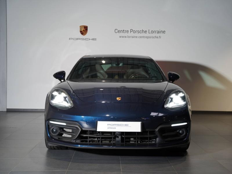 Occasion PORSCHE Panamera 3.0 V6 462ch 4 E-Hybrid Euro6d-T 19cv 2021 Bleu Nuit 89900 € à Lesménils