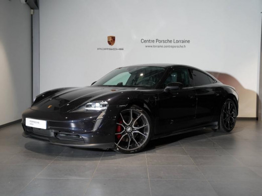 Used PORSCHE Taycan 571ch 4S avec batterie performance plus MY22 2022 Noir Intense métallisé € 88,900 in Lesménils