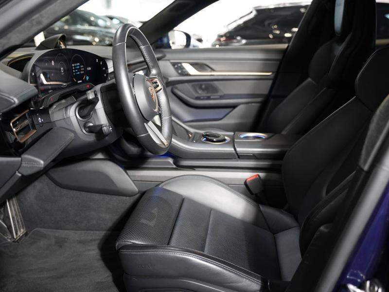 Occasion PORSCHE Taycan 761ch Turbo S MY21 2021 Bleu Gentiane métallisé 96900 € à Lesménils