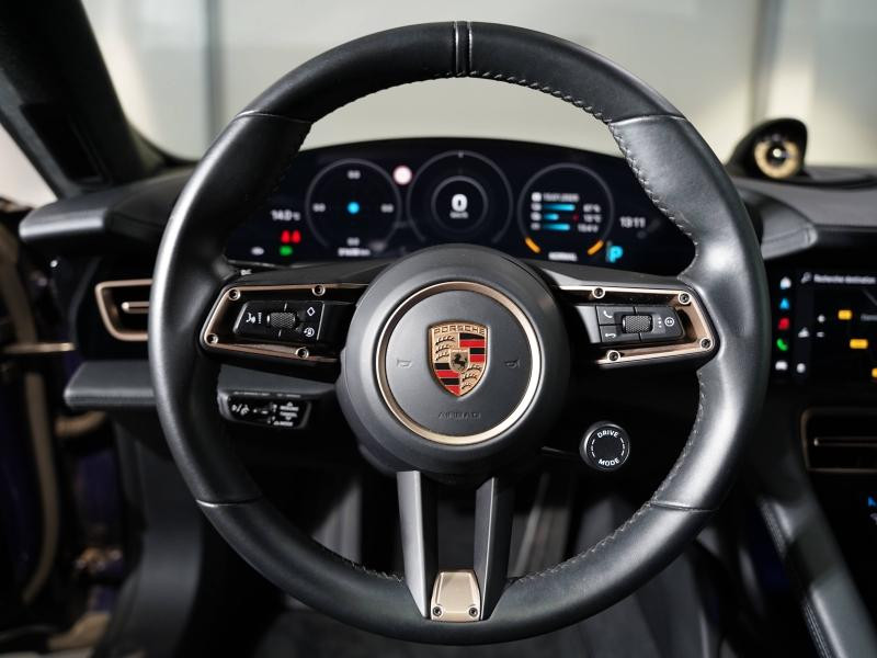 Occasion PORSCHE Taycan 761ch Turbo S MY21 2021 Bleu Gentiane métallisé 96900 € à Lesménils