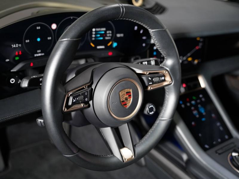 Occasion PORSCHE Taycan 761ch Turbo S MY21 2021 Bleu Gentiane métallisé 96900 € à Lesménils
