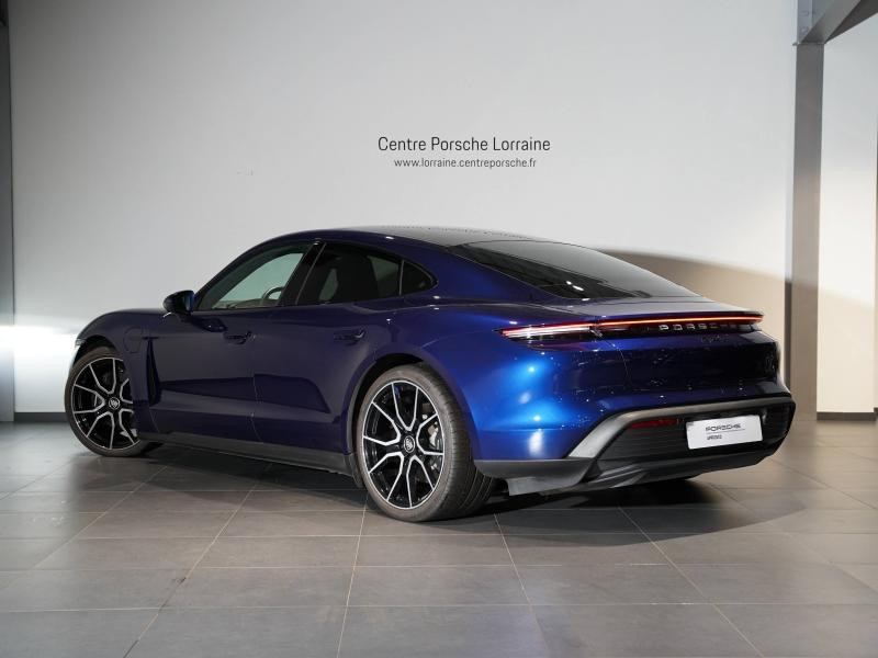 Occasion PORSCHE Taycan 476ch avec batterie performance plus MY24 2023 Bleu Gentiane métallisé 89900 € à Lesménils