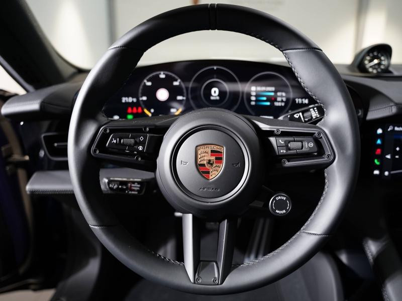 Occasion PORSCHE Taycan 476ch avec batterie performance plus MY24 2023 Bleu Gentiane métallisé 89900 € à Lesménils