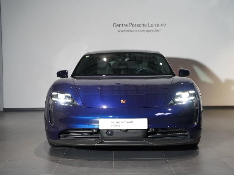 Occasion PORSCHE Taycan 476ch avec batterie performance plus MY24 2023 Bleu Gentiane métallisé 89900 € à Lesménils