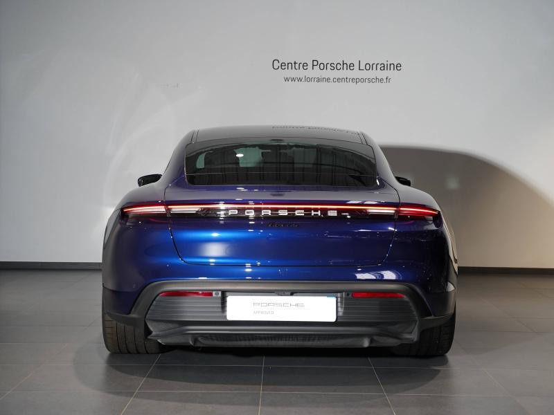 Occasion PORSCHE Taycan 476ch avec batterie performance plus MY24 2023 Bleu Gentiane métallisé 89900 € à Lesménils