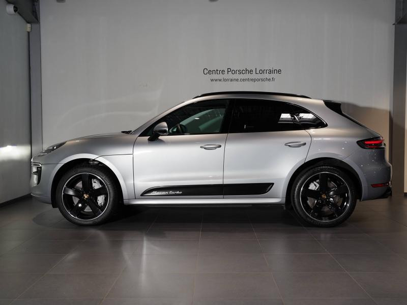 Occasion PORSCHE Macan 2.9 V6 440ch Turbo PDK Euro6d-T EVAP ISC 2019 Gris Dolomite métallisé 87900 € à Lesménils