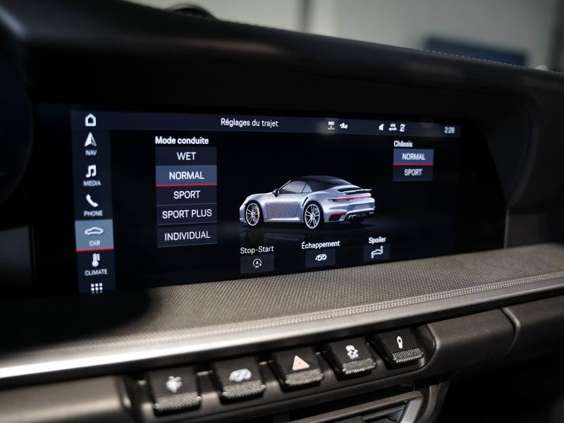 Occasion PORSCHE 911 Cabriolet 3.7 580ch Turbo PDK 2020 Bleu Nuit 216900 € à Lesménils