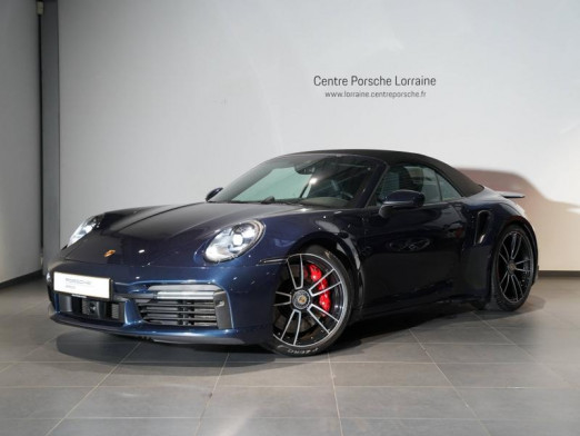 Occasion PORSCHE 911 Cabriolet 3.7 580ch Turbo PDK 2020 Bleu Nuit 216 900 € à Lesménils