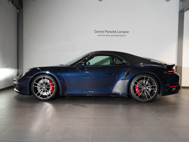 Occasion PORSCHE 911 Cabriolet 3.7 580ch Turbo PDK 2020 Bleu Nuit 216900 € à Lesménils