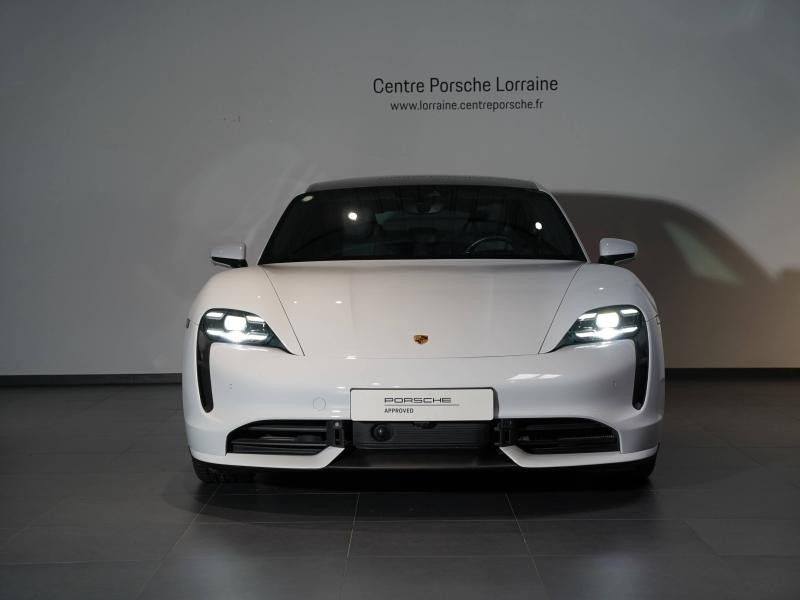 Used PORSCHE Taycan 680ch Turbo MY21 2021 Blanc Carrara métallisé € 69900 in Lesménils