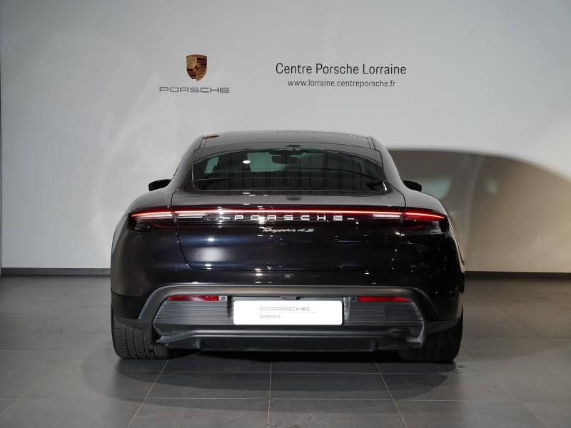Occasion PORSCHE Taycan 571ch 4S avec batterie performance plus MY22 2022 Noir Intense métallisé 79900 € à Lesménils