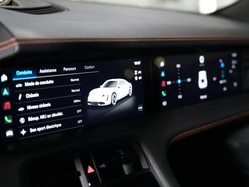 Occasion PORSCHE Taycan 571ch 4S avec batterie performance plus MY21 2022 Orange 88900 € à Lesménils