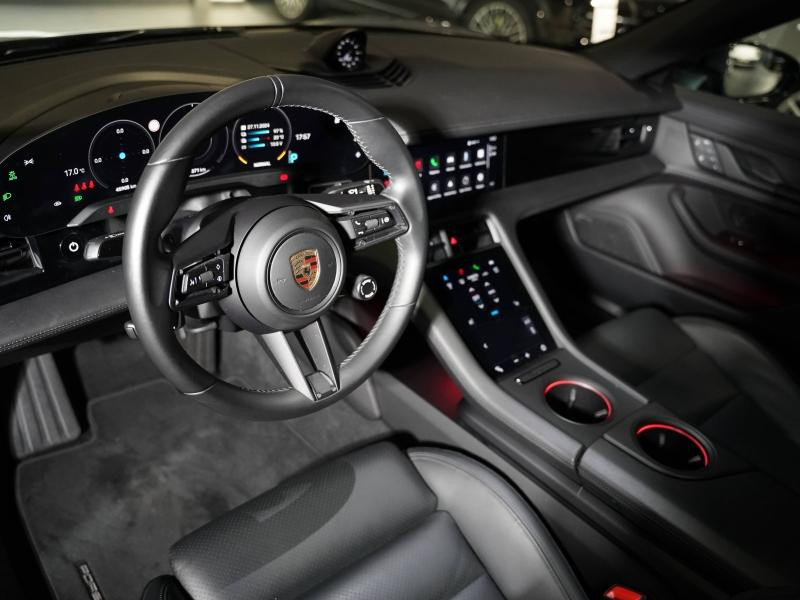 Occasion PORSCHE Taycan 571ch 4S avec batterie performance plus MY22 2022 Noir Intense métallisé 79900 € à Lesménils