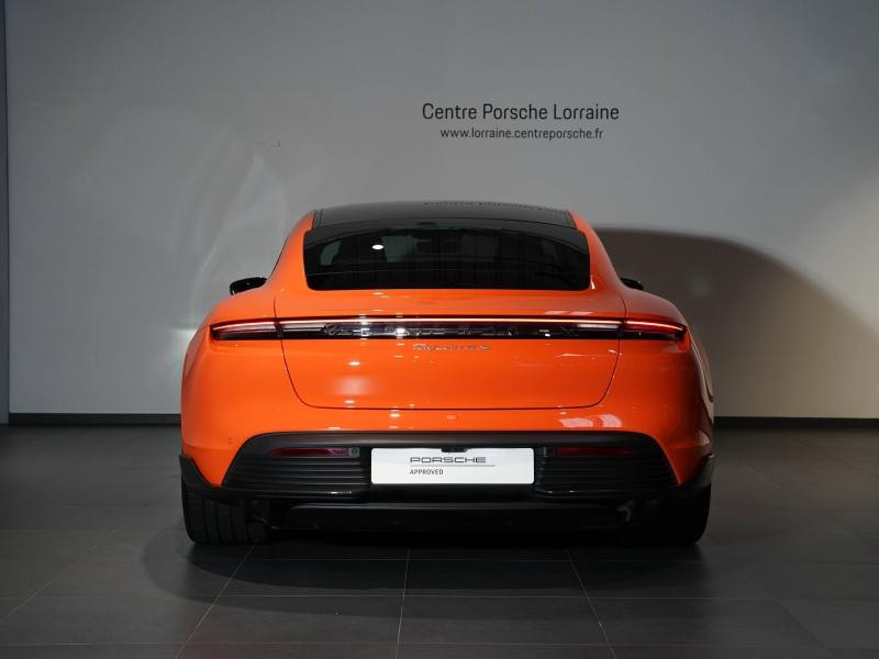 Occasion PORSCHE Taycan 571ch 4S avec batterie performance plus MY21 2022 Orange 88900 € à Lesménils