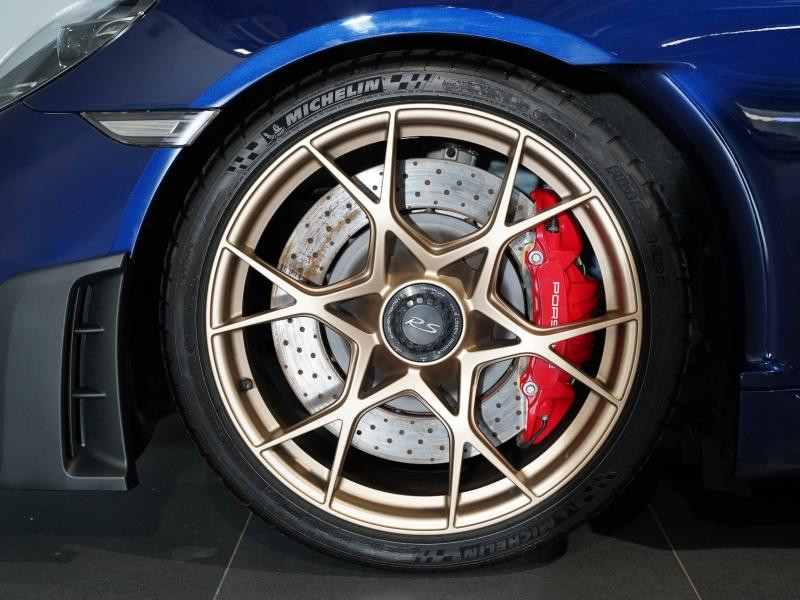 Used PORSCHE 718 Cayman 4.0 500ch GT4 RS 2023 Bleu Gentiane métallisé € 194900 in Lesménils