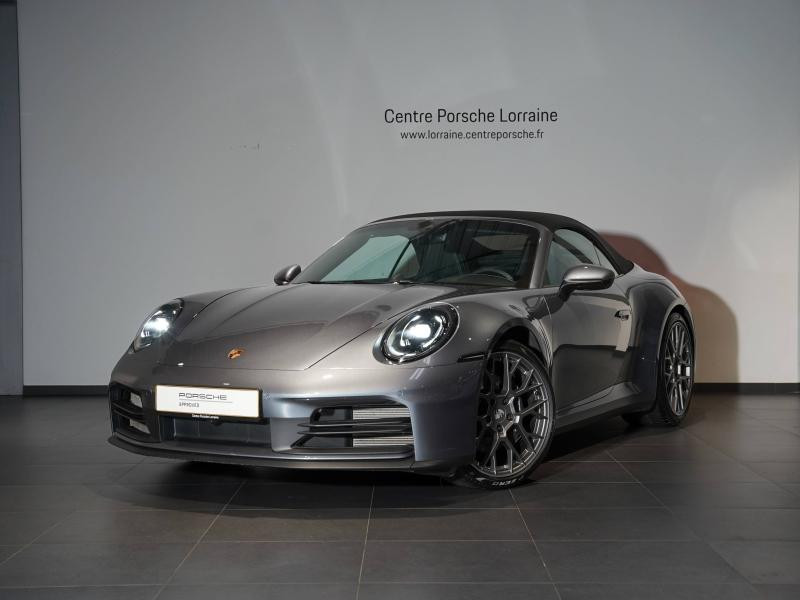 Occasion PORSCHE 911 Cabriolet 3.0 394ch Carrera PDK 2025 Gris Vanadium métallisé 209900 € à Lesménils