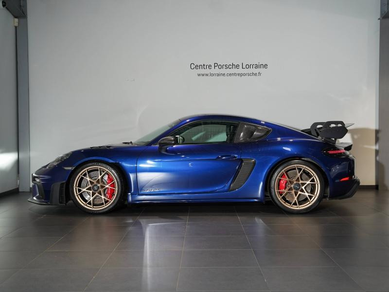 Occasion PORSCHE 718 Cayman 4.0 500ch GT4 RS 2023 Bleu Gentiane métallisé 194900 € à Lesménils