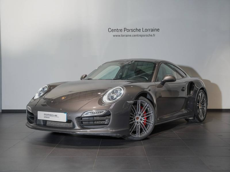Occasion PORSCHE 911 Coupe Turbo 2014 Argent Rhodium 119900 € à Lesménils