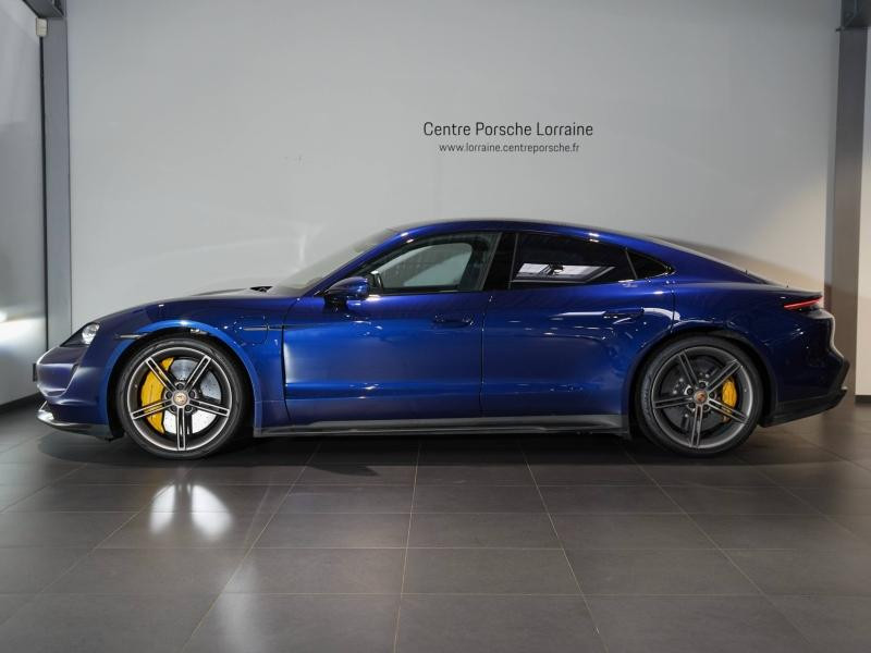 Used PORSCHE Taycan 761ch Turbo S MY21 2021 Bleu Gentiane métallisé € 89900 in Lesménils