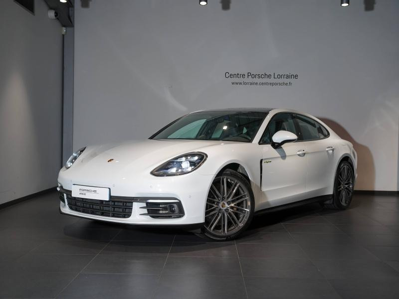 Occasion PORSCHE Panamera 3.0 V6 462ch 4 E-Hybrid 2018 Blanc Carrara 69900 € à Lesménils