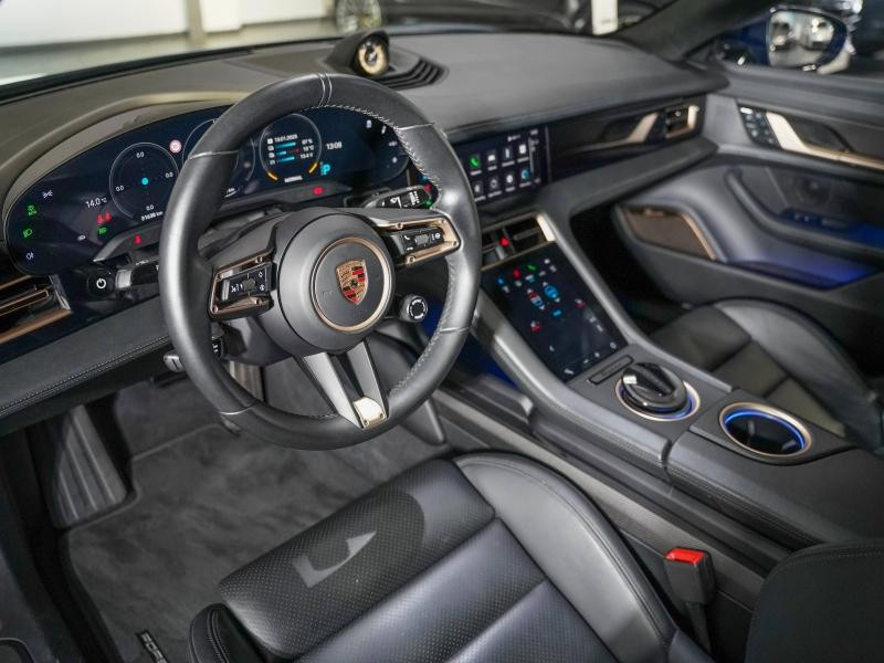 Used PORSCHE Taycan 761ch Turbo S MY21 2021 Bleu Gentiane métallisé € 89900 in Lesménils