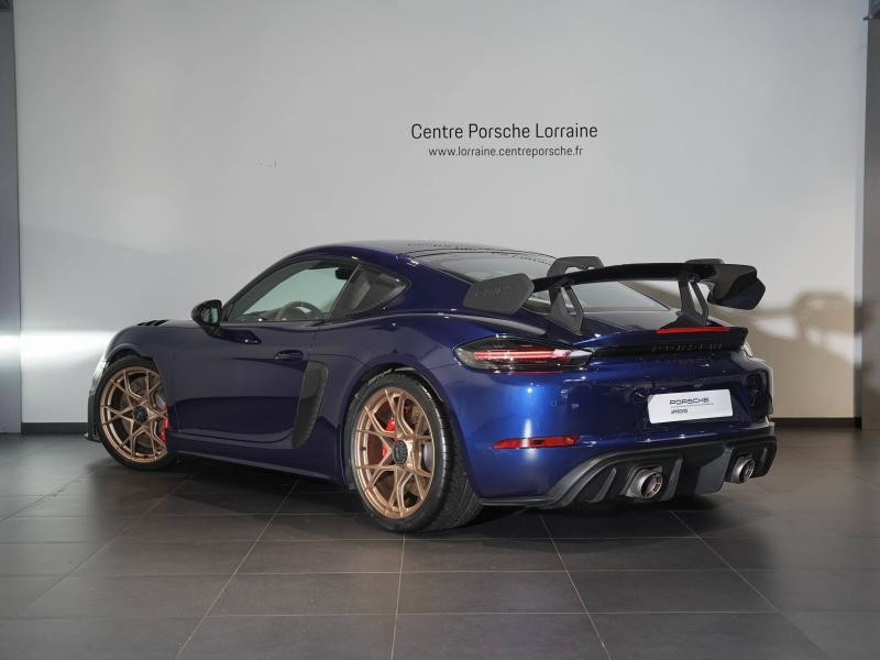 Occasion PORSCHE 718 Cayman 4.0 500ch GT4 RS 2023 Bleu Gentiane métallisé 194900 € à Lesménils