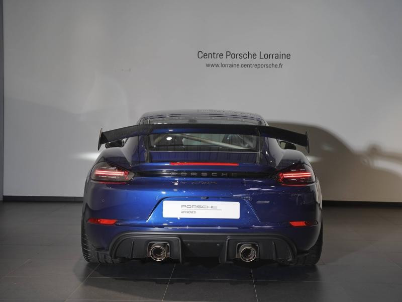 Occasion PORSCHE 718 Cayman 4.0 500ch GT4 RS 2023 Bleu Gentiane métallisé 194900 € à Lesménils