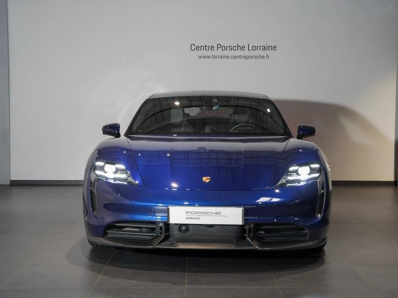 Used PORSCHE Taycan 761ch Turbo S MY21 2021 Bleu Gentiane métallisé € 89900 in Lesménils