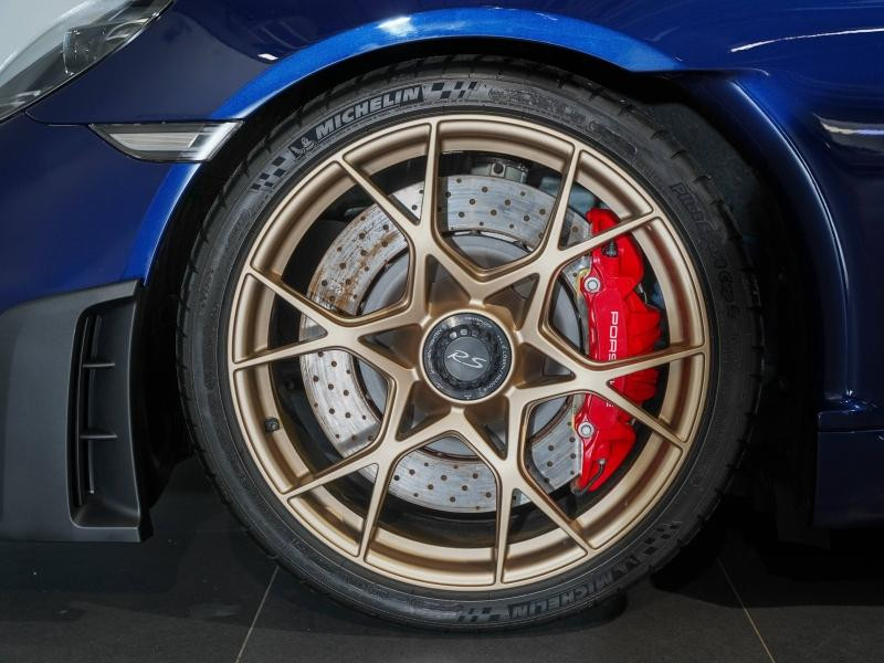 Occasion PORSCHE 718 Cayman 4.0 500ch GT4 RS 2023 Bleu Gentiane métallisé 194900 € à Lesménils