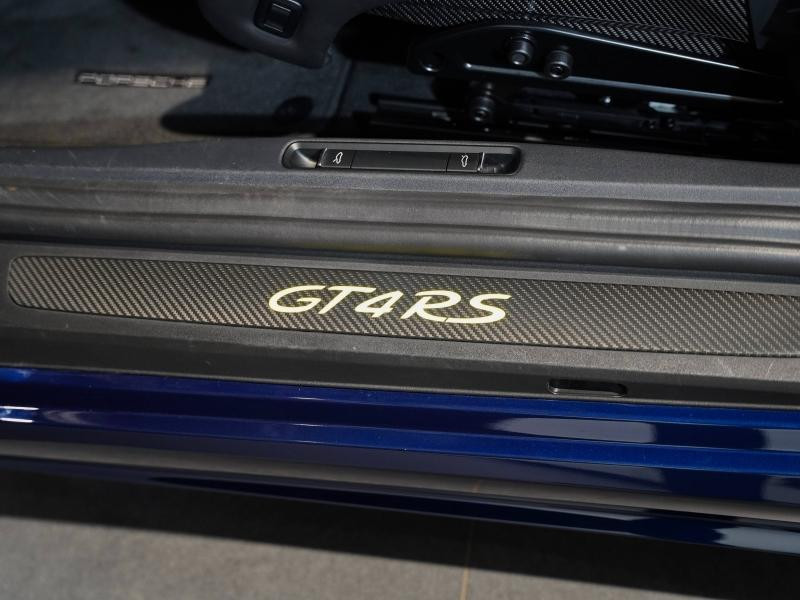 Occasion PORSCHE 718 Cayman 4.0 500ch GT4 RS 2023 Bleu Gentiane métallisé 194900 € à Lesménils