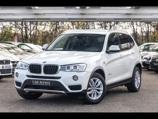 Occasion BMW X3 xDrive 20dA 190 Cuir Gps 80000km Gtie 1an 2014 Blanc 24 490 € à Metz