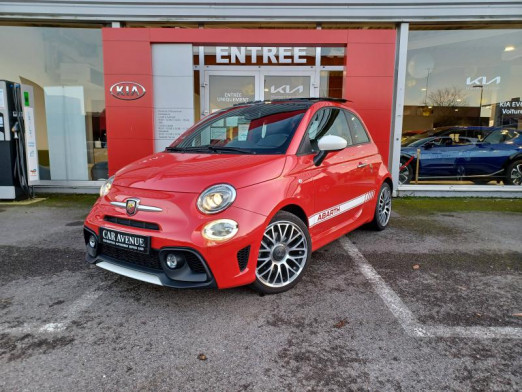 Occasion ABARTH 500 1.4 Turbo T-Jet 145 595 Toit Ouvrant Clim Auto Garantie 12 mois 2020 Col. pastel extra Rouge Abarth 19 489 € à Metz