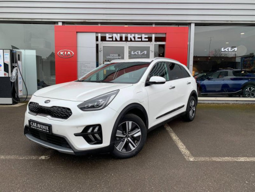 Occasion KIA Niro 1.6 GDi 105 + Plug-In 60.5 Design DCT6 Gps Camera de Recul Smartkey Clim Auto Garantie 2027 2020 Blanc Nacre 31 490 € à Metz