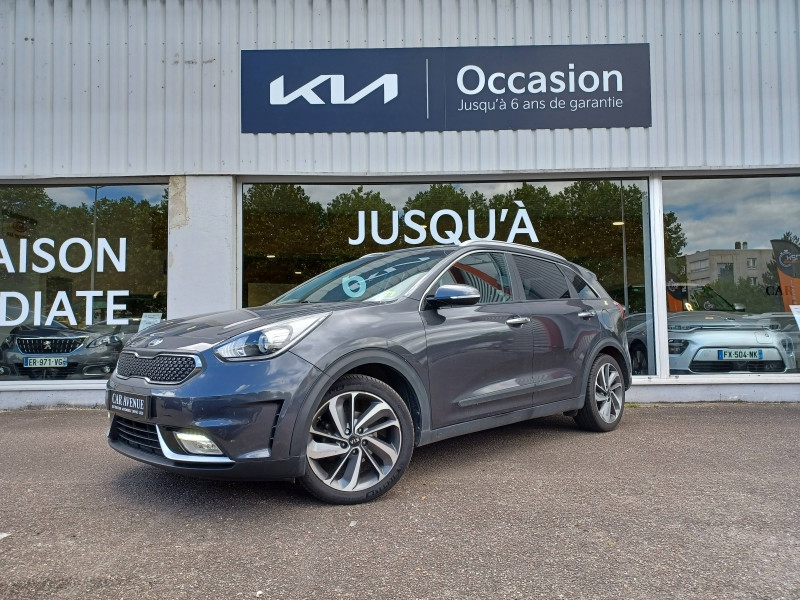 Occasion KIA Niro 1.6 GDi 105ch ISG + électrique 43.5ch Active DCT6 CLIM GARANTIE 12 MOIS 2016 Graphite 15490 € à Metz