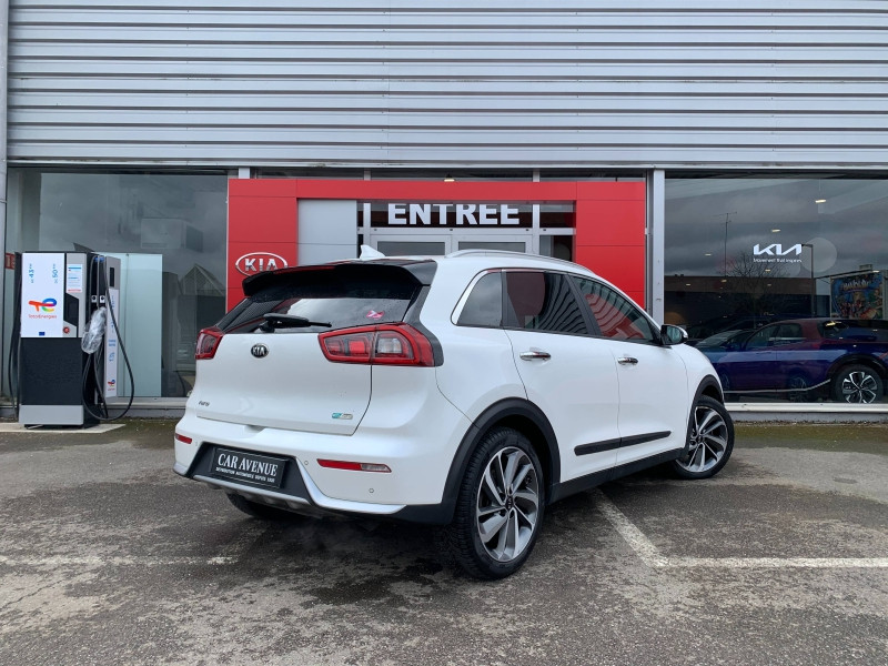 Occasion KIA Niro 1.6 GDi 105ch ISG + Plug-In 60.5ch Premium DCT6 CLIM CAMERA GPS GARANTIE 10-27 2020 Blanc Nacre 23990 € à Metz